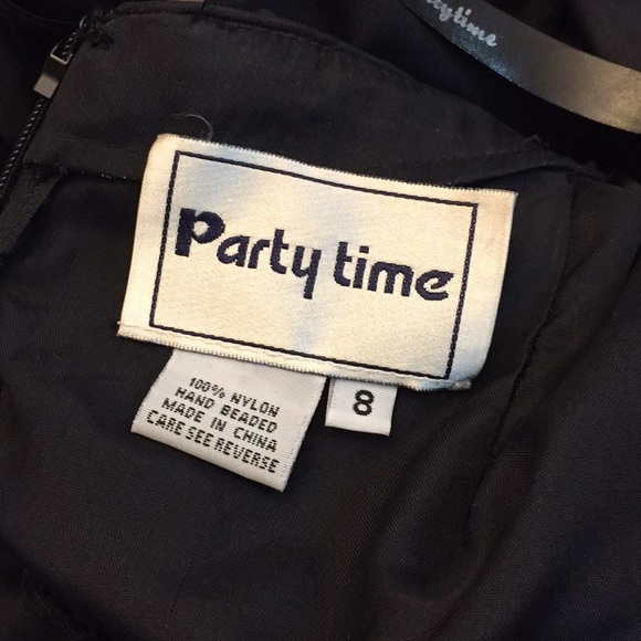 Sequined beaded cocktail dress - Picture 8 of 8